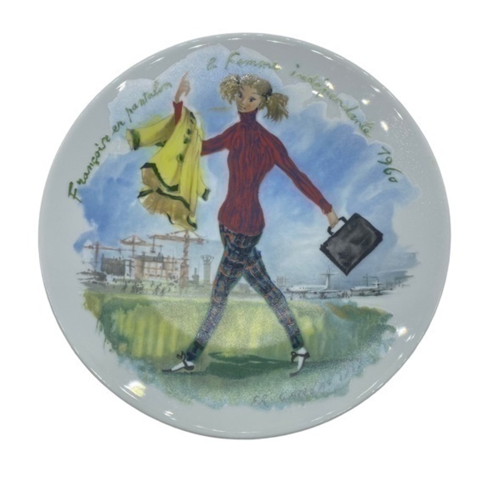 Vintage Limoges Françoise In Trouser The Independent Woman With Certificate 1960